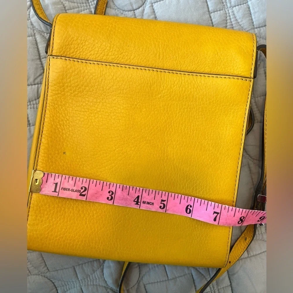 Michael Kors Yellow Crossbody Bag with Adjustable Strap